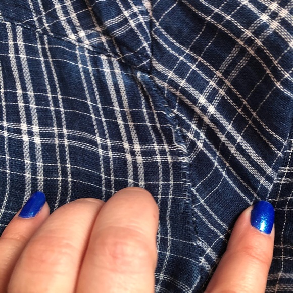 Kenneth Cole Reaction plaid belted shirt d… - Picture 12 of 15